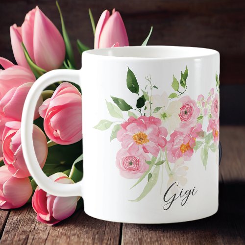 Spring Floral Gigi Coffee Mug