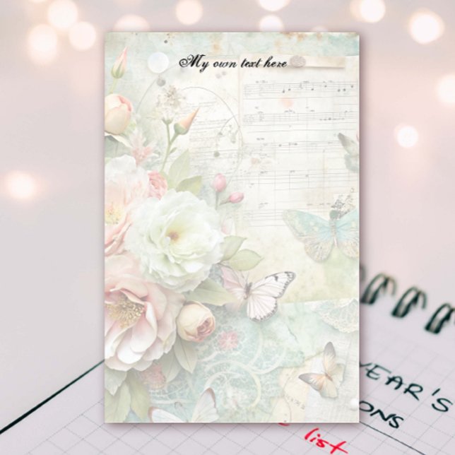 Spring Floral Letter Sheets Stationery (Creator Uploaded)