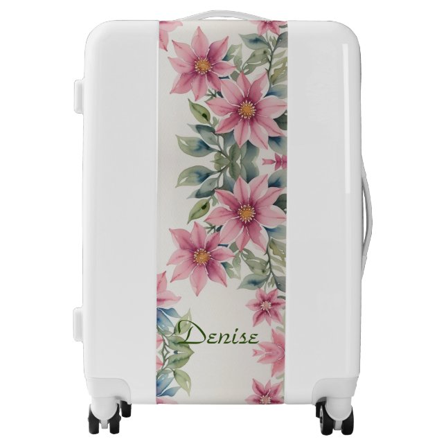 Spring Floral Luggage (Front)