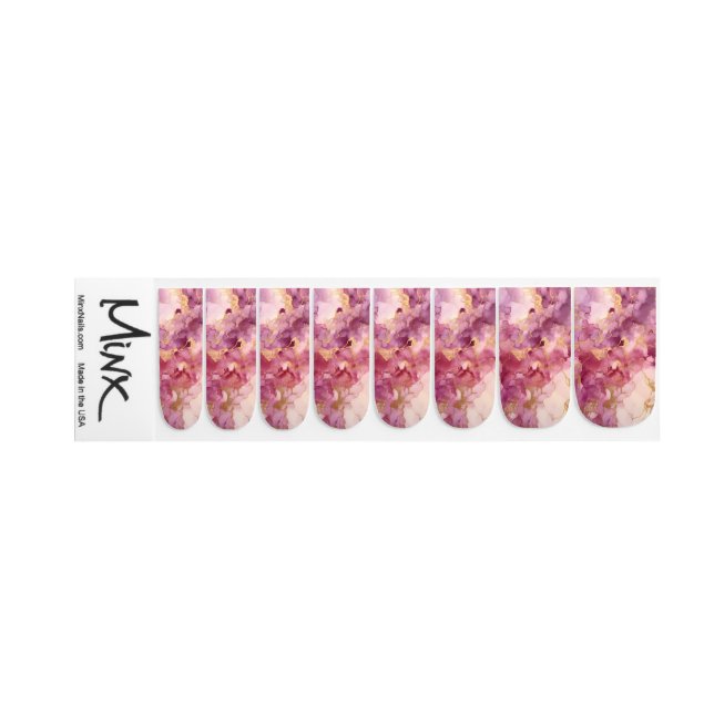 Spring Floral Nail Decals (Left Hand)