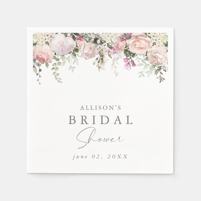 Spring Floral Napkins (Front)