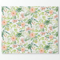 Dearle Daffodil Vintage Floral Pattern Wrapping Paper, Zazzle