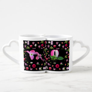 Spring Floral Photo Print Pink Dogwood Nesting Mug