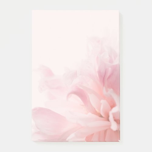 Spring Floral Pink Floral Watercolor Botanicals Post_it Notes