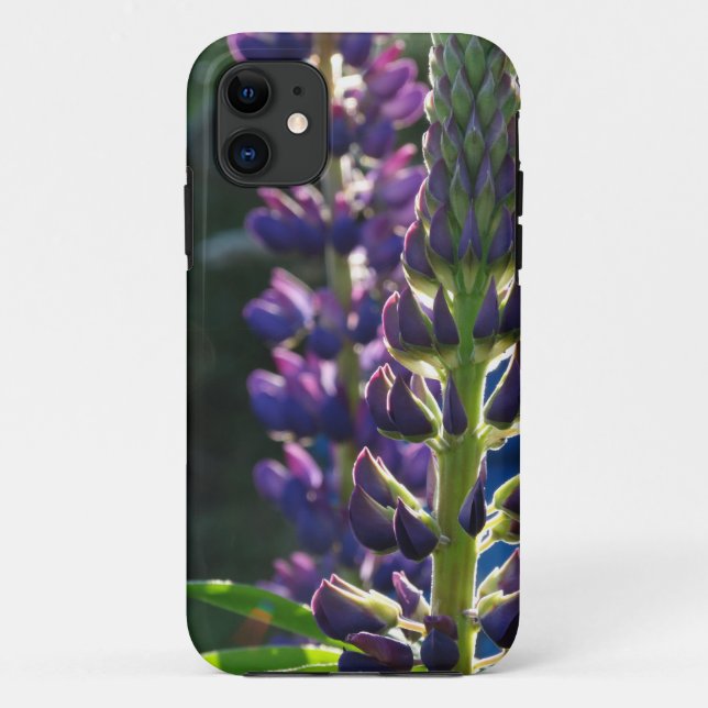 Spring Floral Purple flower Phone case (Back)