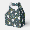 Spring Floral Rabbits Favor Box | Zazzle