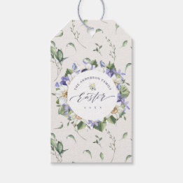 Spring Floral Watercolor Easter Gift Tags