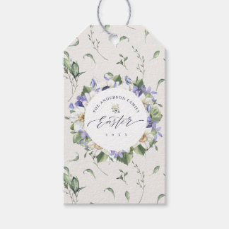 Spring Floral Watercolor Easter Gift Tags