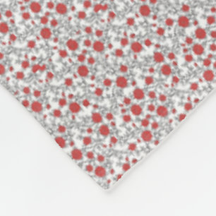 Spring Florals Fleece Blanket