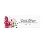 Spring Florals Label