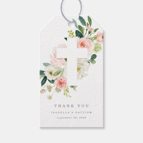 Spring Florals Thank You Tag