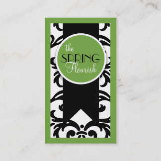 Spring Flourish Business Cards