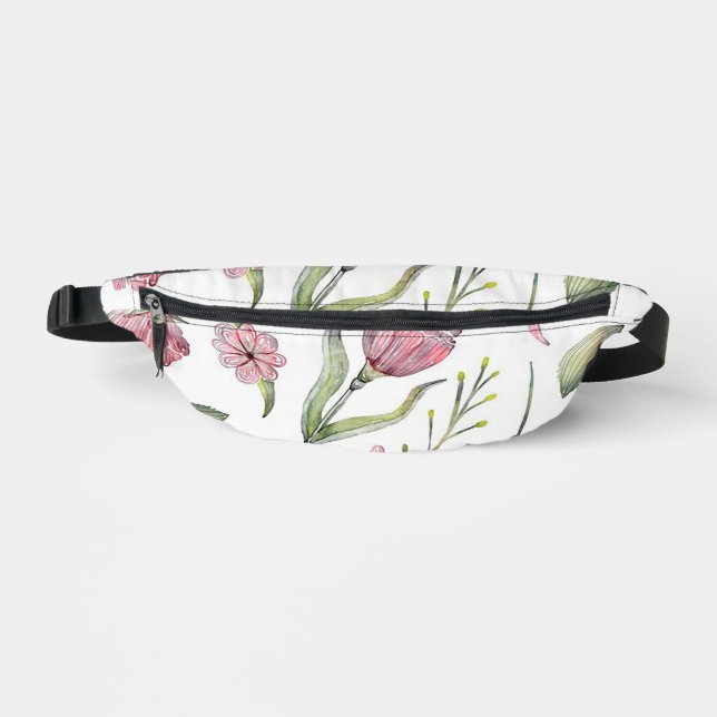 Spring Flower 2-Sided Print Fanny-Pack Fanny Pack (Front)
