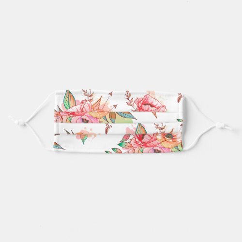 spring Flower Adult Cloth Face Mask