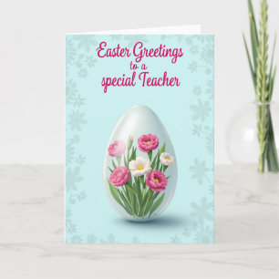 Spring Flower Appreciation Card