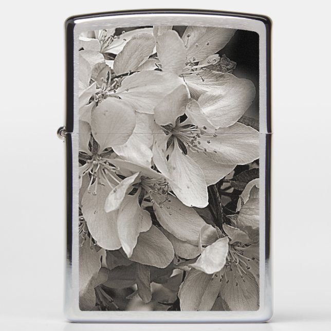 Spring Flower Blossoms Nature Zippo Lighter (Front)