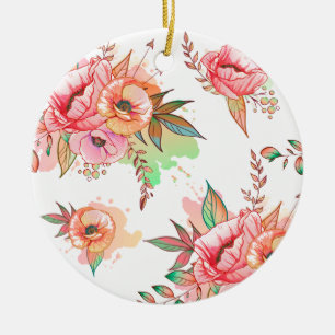 spring Flower Ceramic Ornament