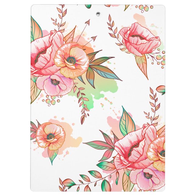 spring Flower Clipboard (Back)