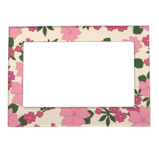 Spring Flower Collection Magnetic Frame