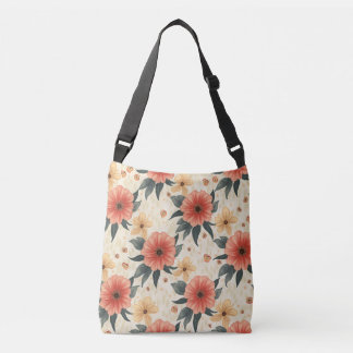 Spring Flower Crossbody Bag