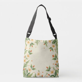 Spring Flower Crossbody Bag