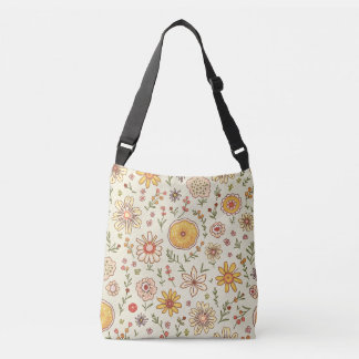 Spring Flower Crossbody Bag