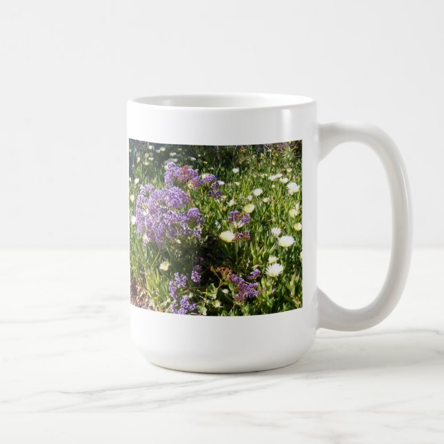 SPRING FLOWER GARDEN COFFEE MUG (Right)