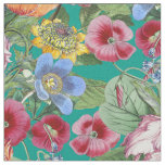 Spring Flower Garden Pattern Fabric