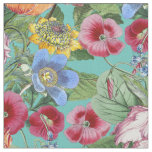 Spring Flower Garden Pattern Fabric
