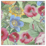 Spring Flower Garden Pattern Fabric