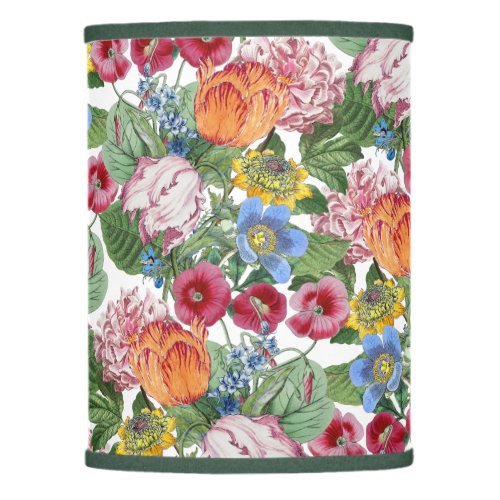 Spring Flower Garden Pattern Lamp Shade