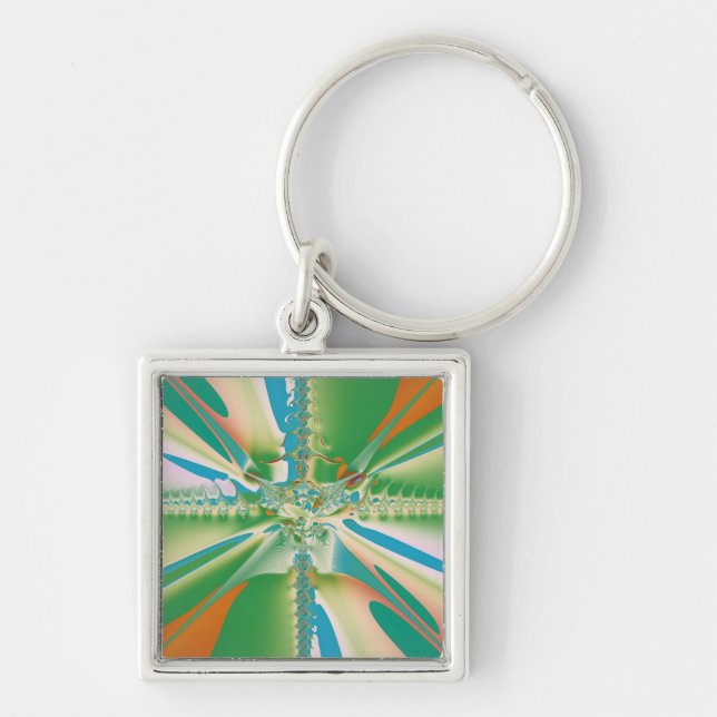 Spring Flower Keychain (Front)