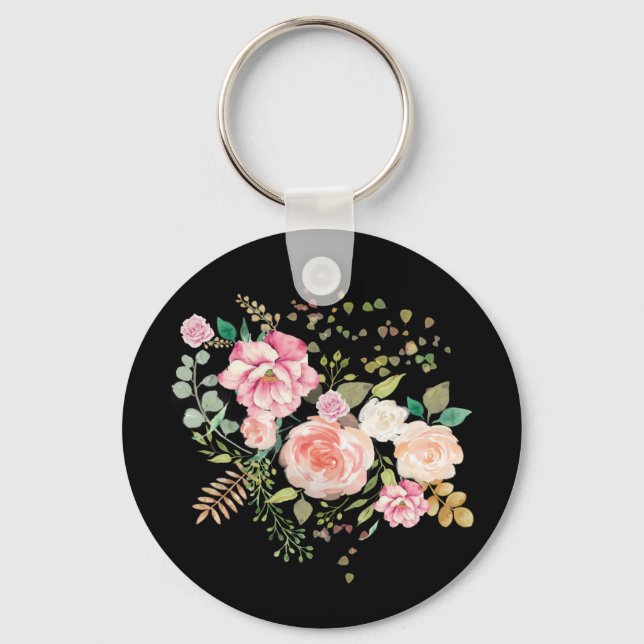 spring flower keychain (Front)