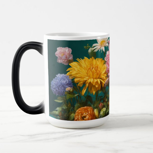 Spring flower mugs (Left)