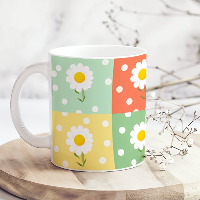 Spring Flower Pastel Cute Fun  Coffee Mug (Creator Uploaded)