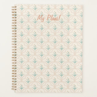 Spring flower pattern Planner