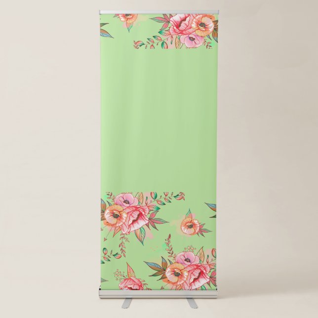 spring Flower Retractable Banner (Front)