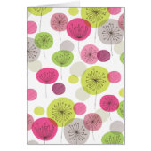 Spring flower retro card (blanco inside) (Front)