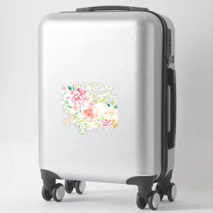 spring flower sticker
