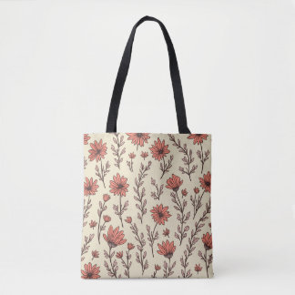 Spring Flower Tote Bag