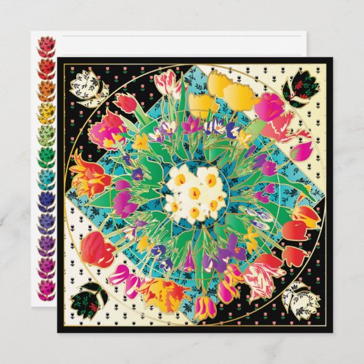 Spring Flowers (Front/Back)