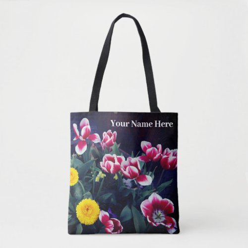 Spring Flowers 4 All Over Print Tote Bag