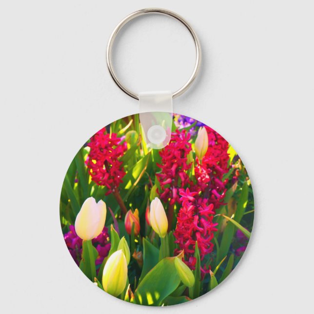 Spring Flowers #5 Keychain (Front)