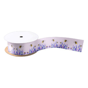 Spring Flowers and Bees Ribbon
