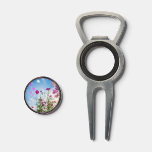 spring flowers and butterfly divot tool