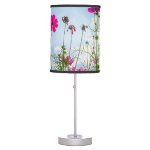 spring flowers and butterfly table lamp