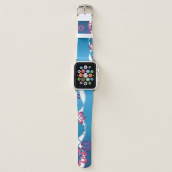 Spring Flowers Apple Watch Band by CBgreetingsndesigns at Zazzle
