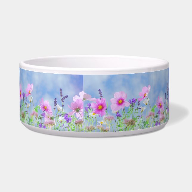 Spring Flowers Background Design-24681 Bowl (Front)