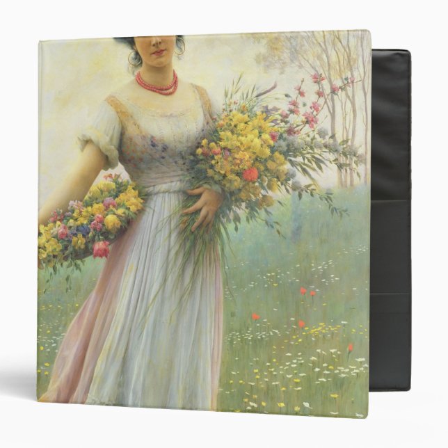 Spring Flowers Binder (Front/Inside)