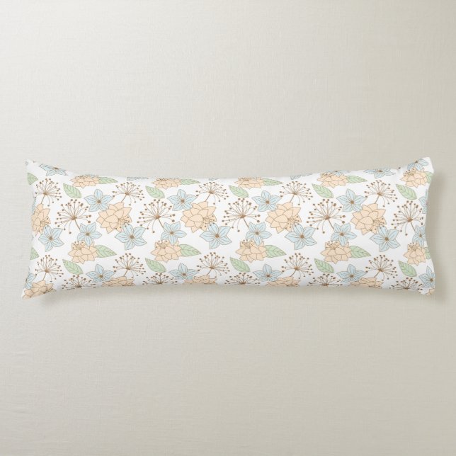 spring flowers body pillow (Front)